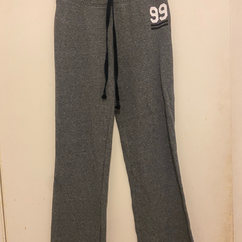 American Eagle Outfitters Gray Flare Pants